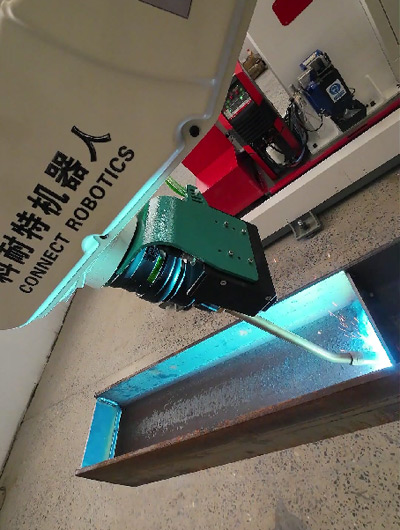 智能機(jī)器人焊接視頻	
